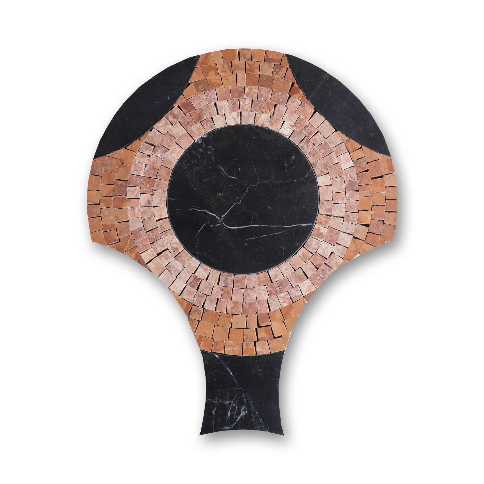 Musea Circle Rosa Mundi With Rosso Verona & Tulip Black (H)