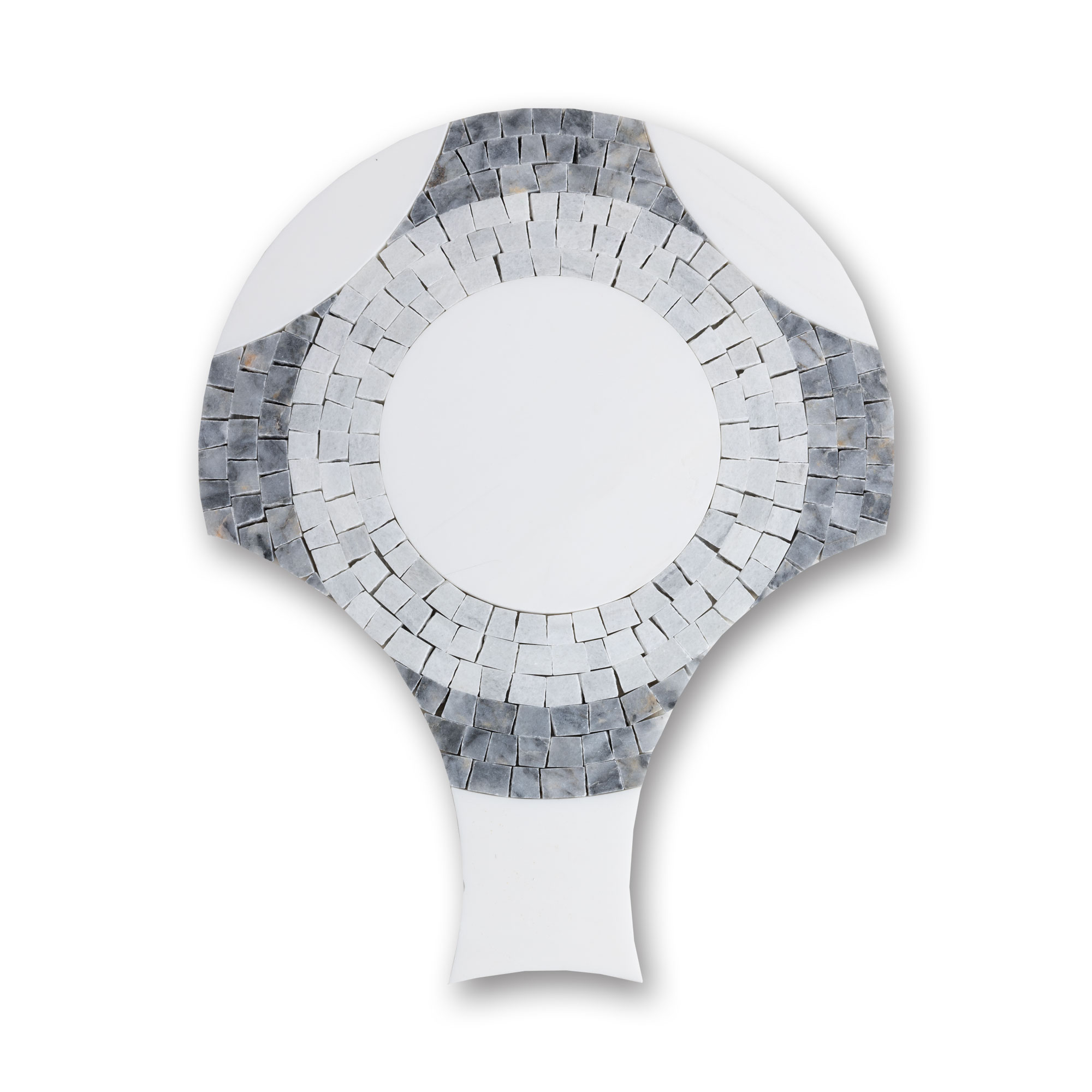 Musea Circle Tiger Skin With Ash Gray & Dolomite (H)