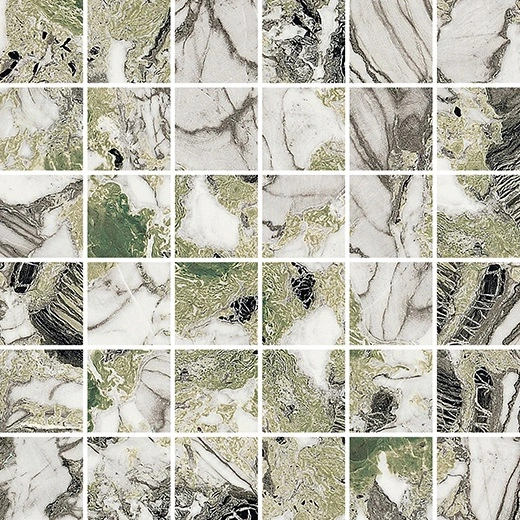 Odyssey Screziato Vivace 2"x2" Mosaic