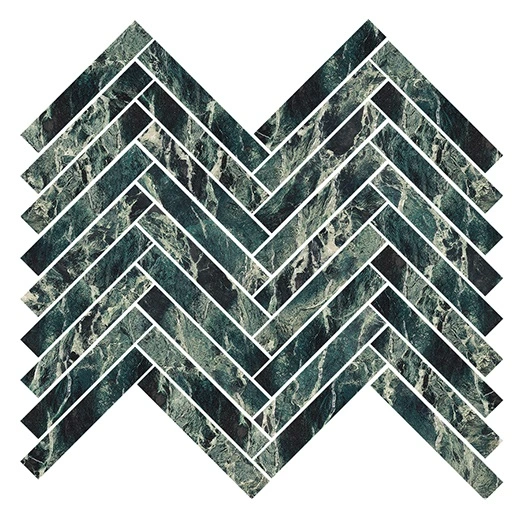 Odyssey Verde Intenso 5/8"X4" Herringbone