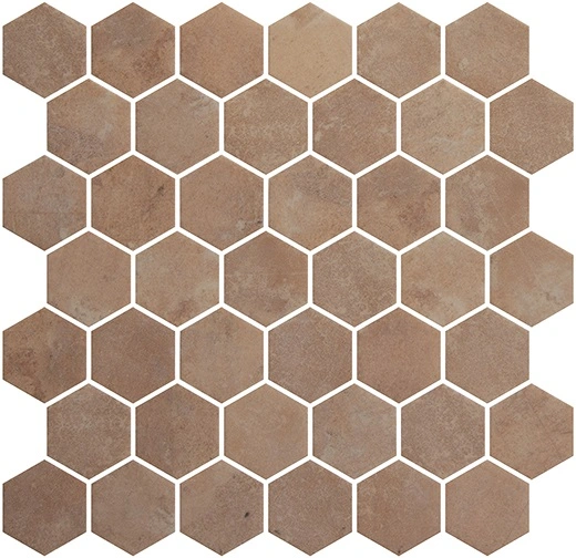 Otani Clay 2" Hexagon Mosaic