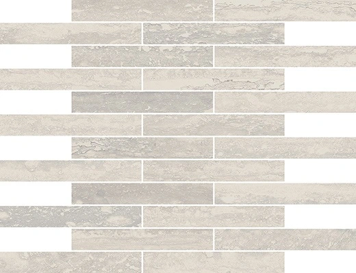 Pinnacle White 1"x6" Brick