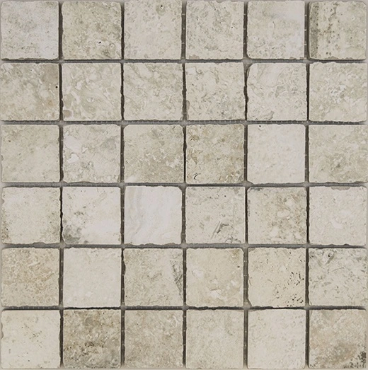Rhodes Bianco 2"x2" Mosaic