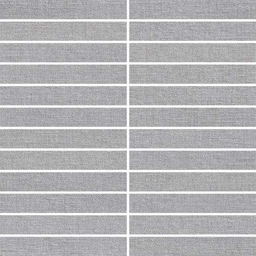 Rhyme Silver Melody 1"x6" Mosaic