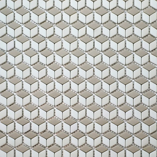 San Marino Enamel Mosaics Pearl Cube