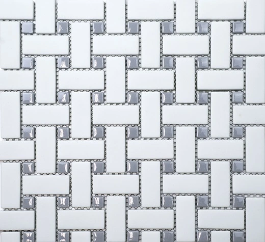 San Marino Enamel Mosaics Cloud Basketweave