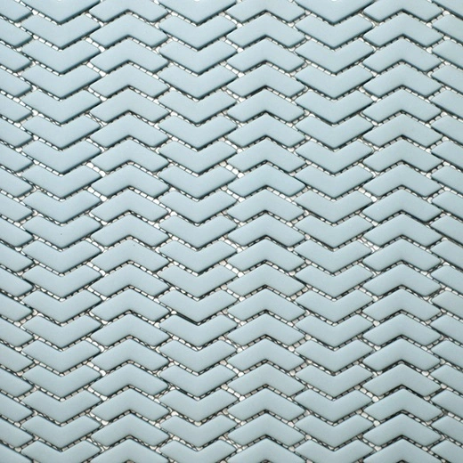 San Marino Enamel Mosaics Sky Chevron
