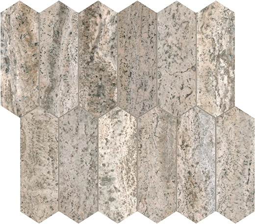 Silver Ash (Travertine) 2"x6" Picket