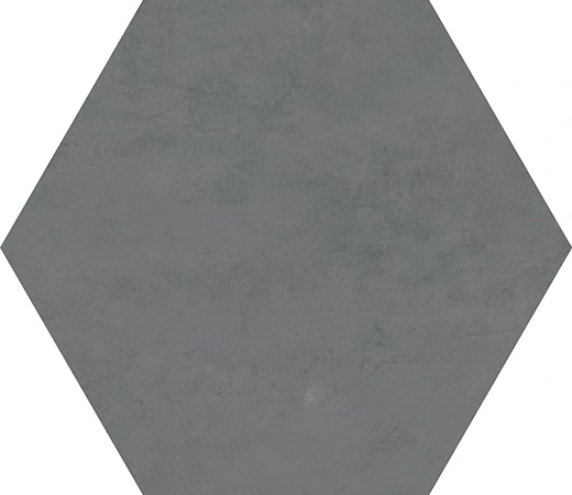 Space Stuyvesant Charcoal Hexagon