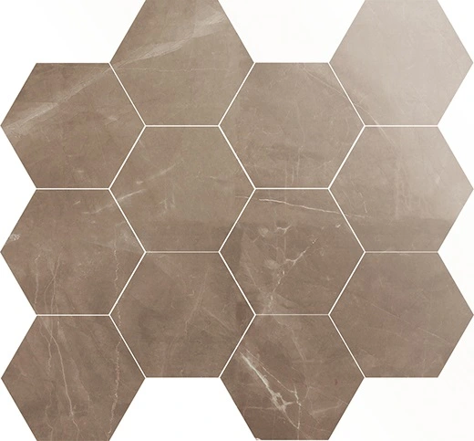 Splendor Amani Bronze Polished 3" Hex