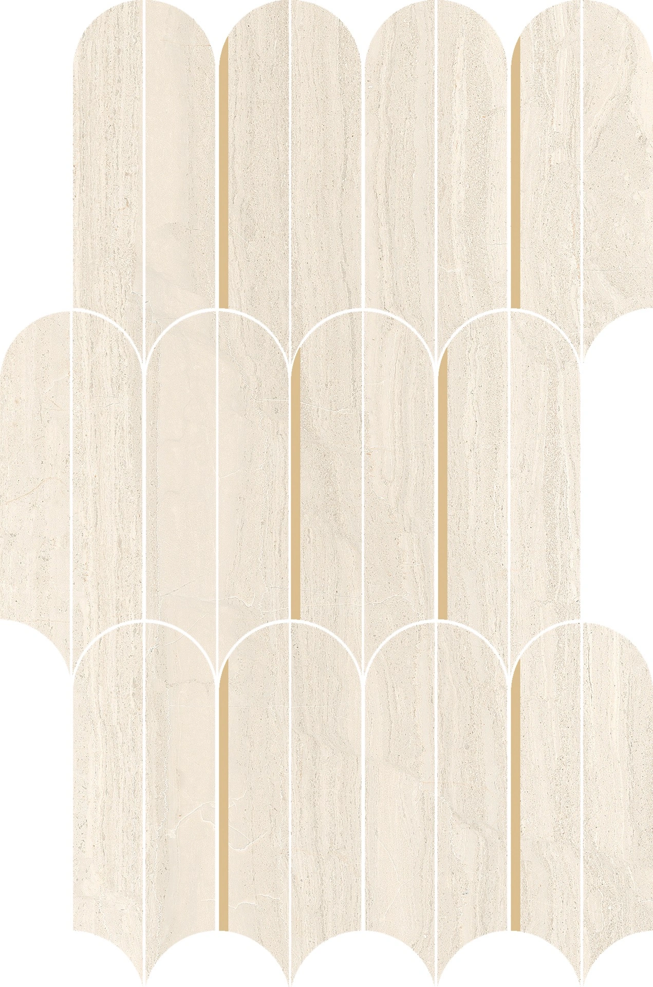 TINO AVORIO MOSAICO VENTAGLI ORO TINO AVORIO MOSAICO VENTAGLI ORO