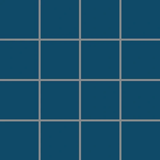 Tonalita Petrol Blue 2"x2" Scored Tile