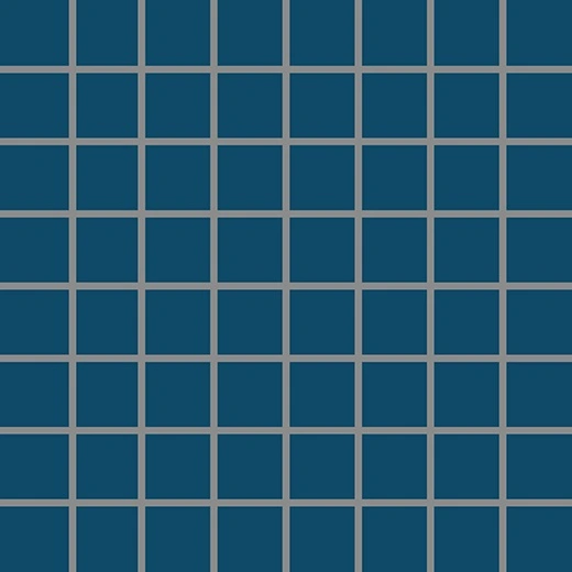 Tonalita Petrol Blue 2"x2" Scored Tile