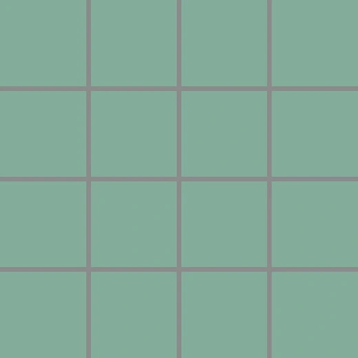 Tonalita Sea Green 2"x2" Scored Tile