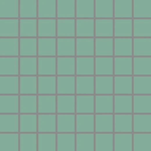 Tonalita Sea Green 1"x1" Scored Tile