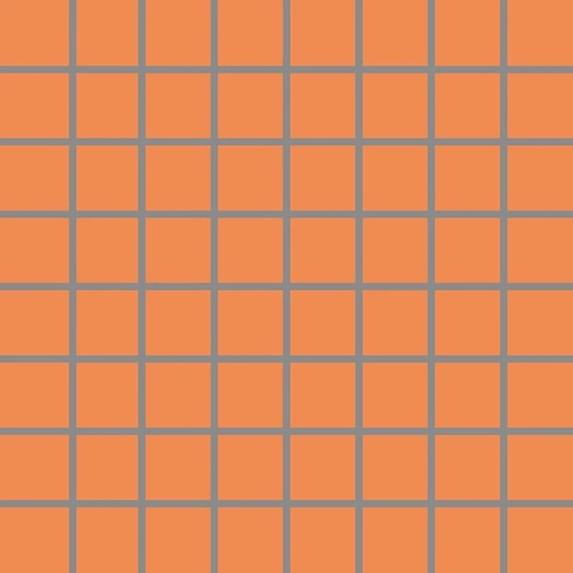 Tonalita Tangerine 1"x1" Scored Tile