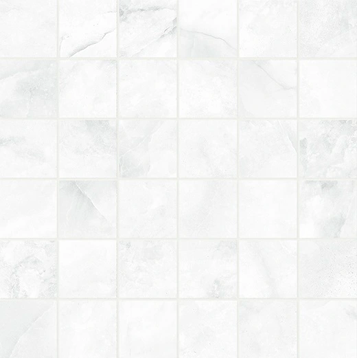 Wisp Bianco Matte 2"x2" Mosaic
