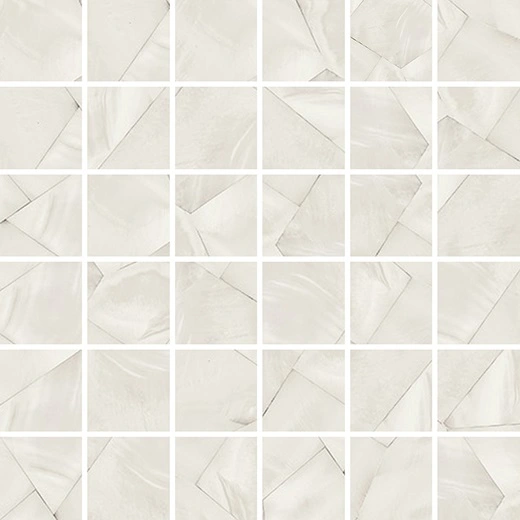 Wisp Azzuro/Deco 2"x2" Mosaic