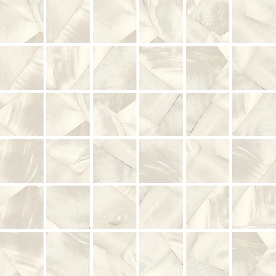 Wisp Grigio/Deco 2"x2" Mosaic