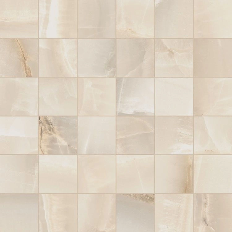 Akoya Ivory Matte Mosaic