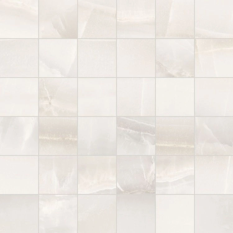 Akoya White Matte Mosaic