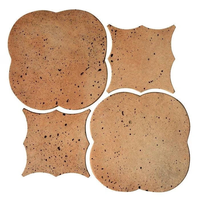 Artillo Arabesque Pattern 1 Concrete Tile Creme Fraiche