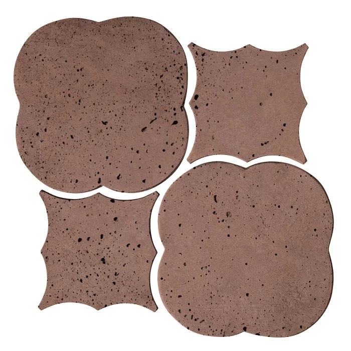 Artillo Arabesque Pattern 1 Concrete Tile Sangria
