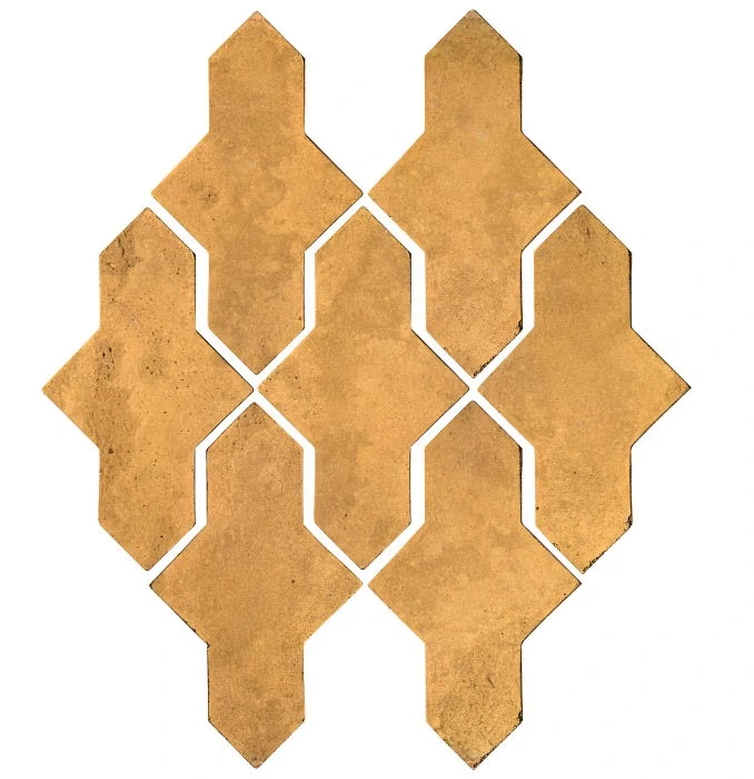 Artillo Arabesque Pattern 2A Concrete Tile Buff