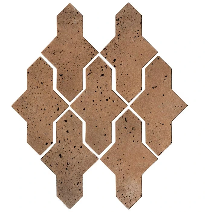 Artillo Arabesque Pattern 2A Concrete Tile Gold