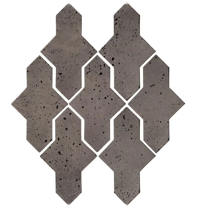 Artillo Arabesque Pattern 2A Concrete Tile Smoke