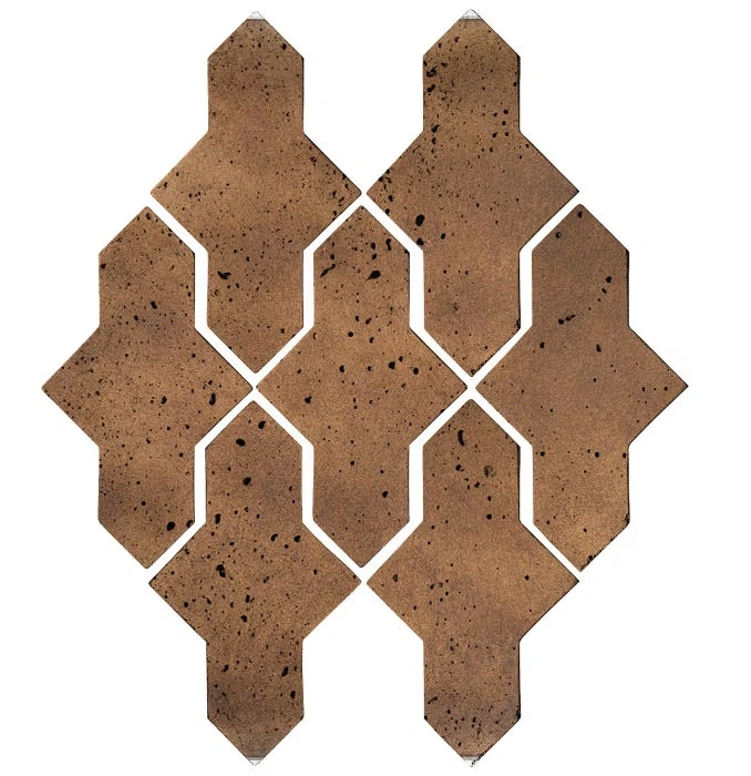 Artillo Arabesque Pattern 2A Concrete Tile Tuscan Mustard