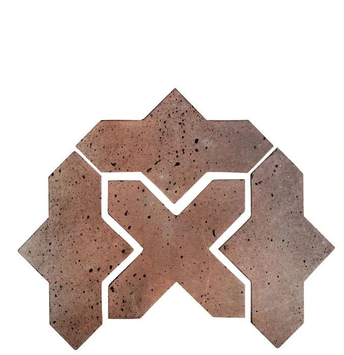 Artillo Arabesque Pattern 2B Concrete Tile Beachwood Flash