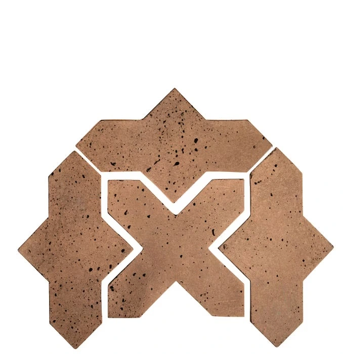 Artillo Arabesque Pattern 2B Concrete Tile Cotto Mocha