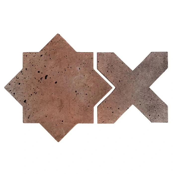 Artillo Arabesque Pattern 2C Concrete Tile Beachwood Flash