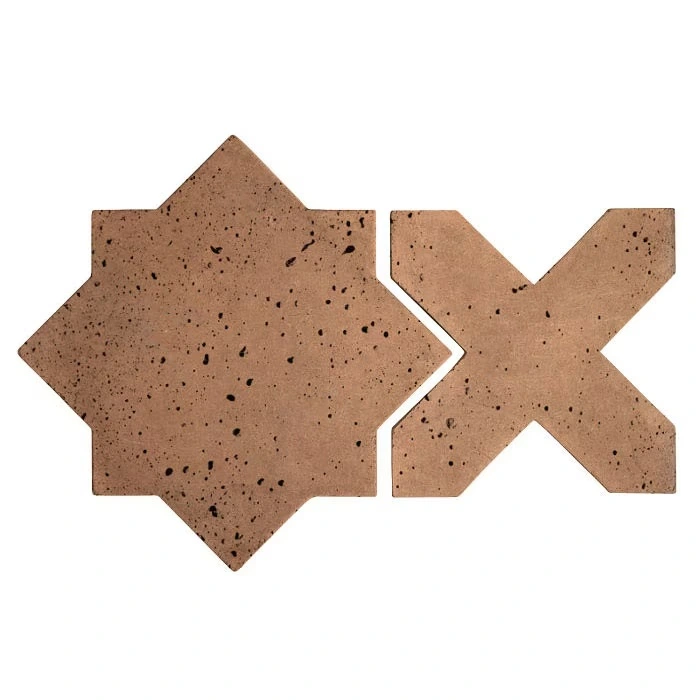 Artillo Arabesque Pattern 2C Concrete Tile Cotto Mocha