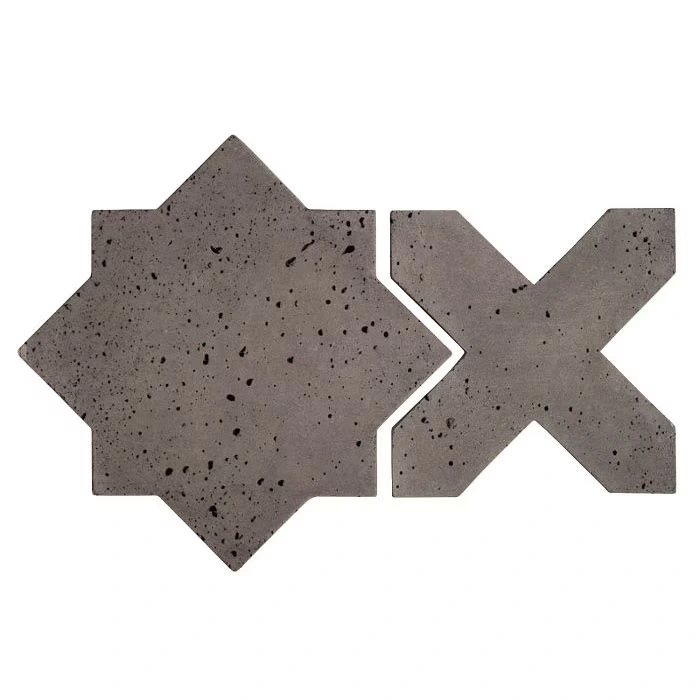 Artillo Arabesque Pattern 2C Concrete Tile Smoke