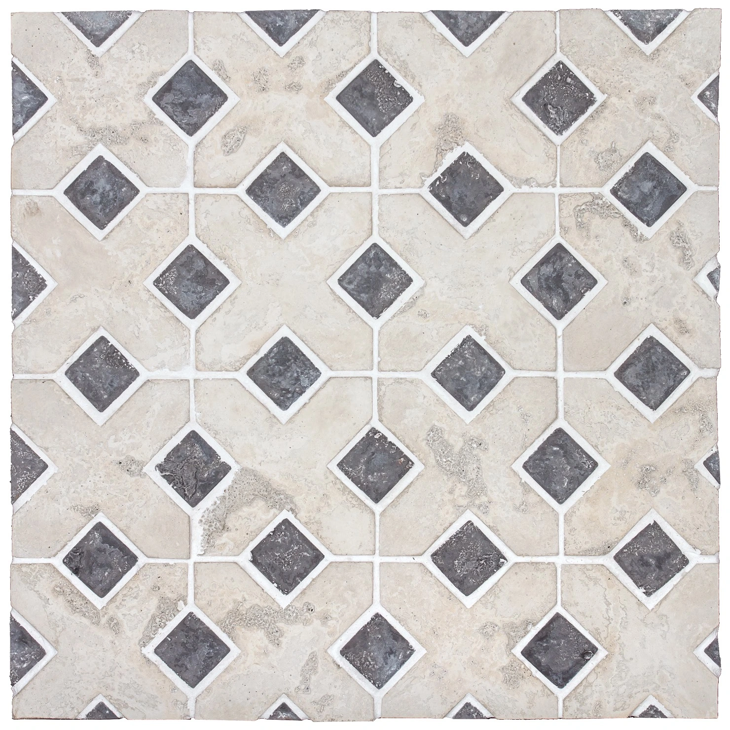 Artillo Arabesque Pattern 2D Concrete Tile Magnolia