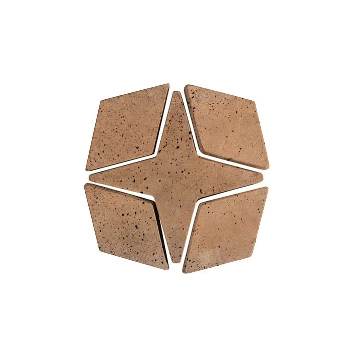 Artillo Arabesque Pattern 4 Concrete Tile Gold