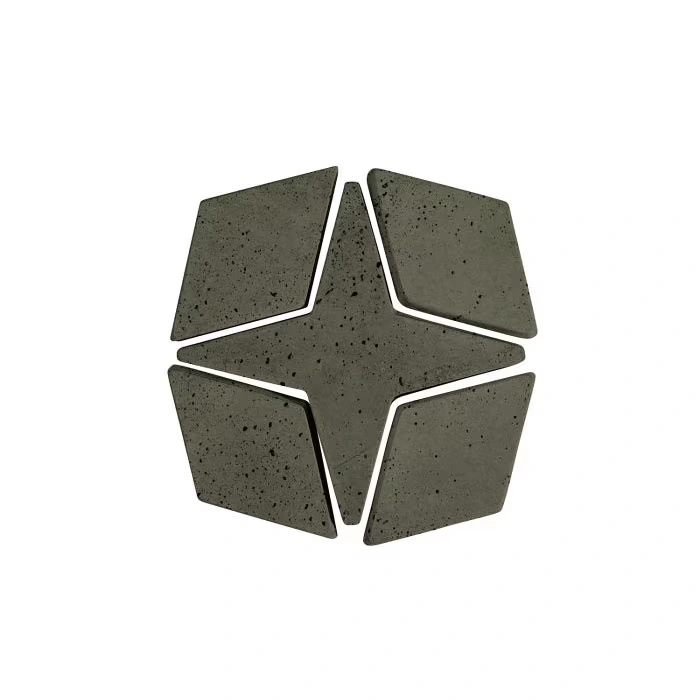 Artillo Arabesque Pattern 4 Concrete Tile Ocean Green Dark