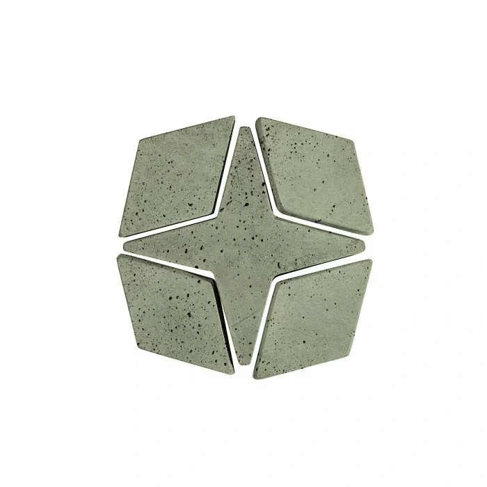 Artillo Arabesque Pattern 4 Concrete Tile Ocean Green Light