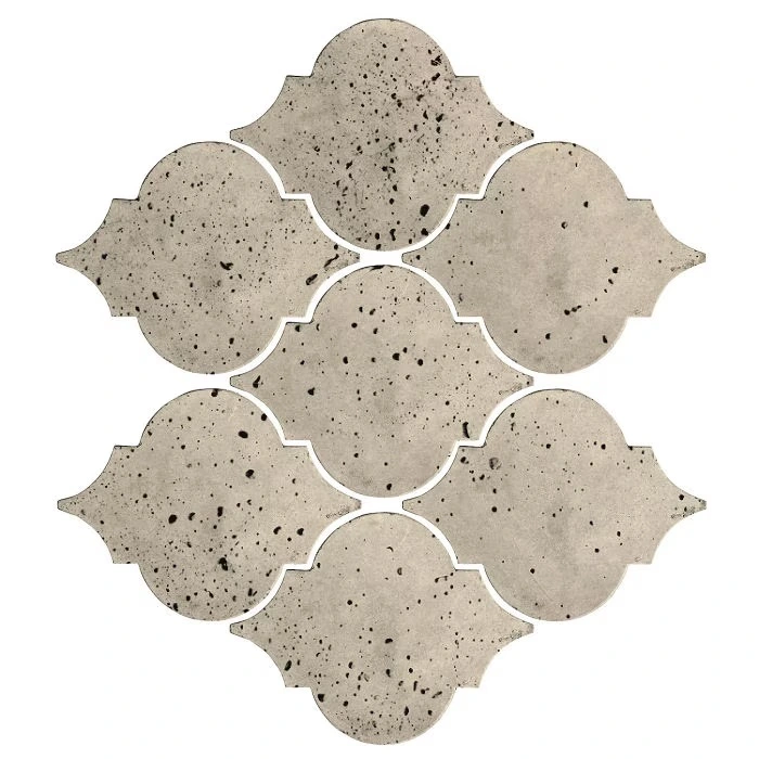 Artillo Arabesque Pattern 5A Concrete Tile Early Gray