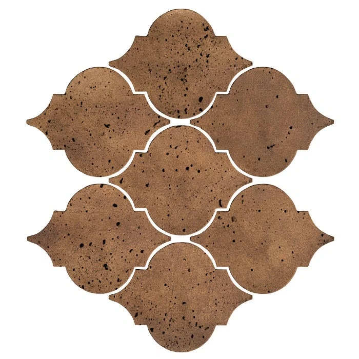 Artillo Arabesque Pattern 5A Concrete Tile Tuscan Mustard