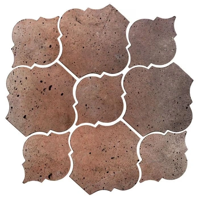 Artillo Arabesque Pattern 5B Concrete Tile Beachwood Flash