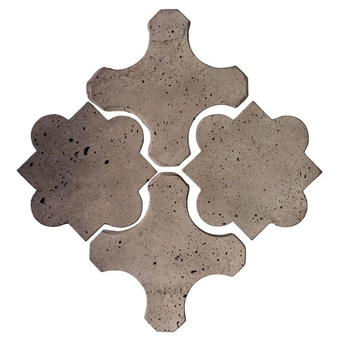Artillo Arabesque Pattern 8B Concrete Tile Antik Gray