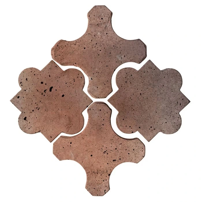 Artillo Arabesque Pattern 8B Concrete Tile Beachwood Flash