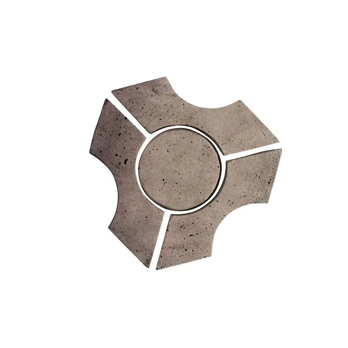 Artillo Arabesque Pattern 9B Concrete Tile Antik Gray