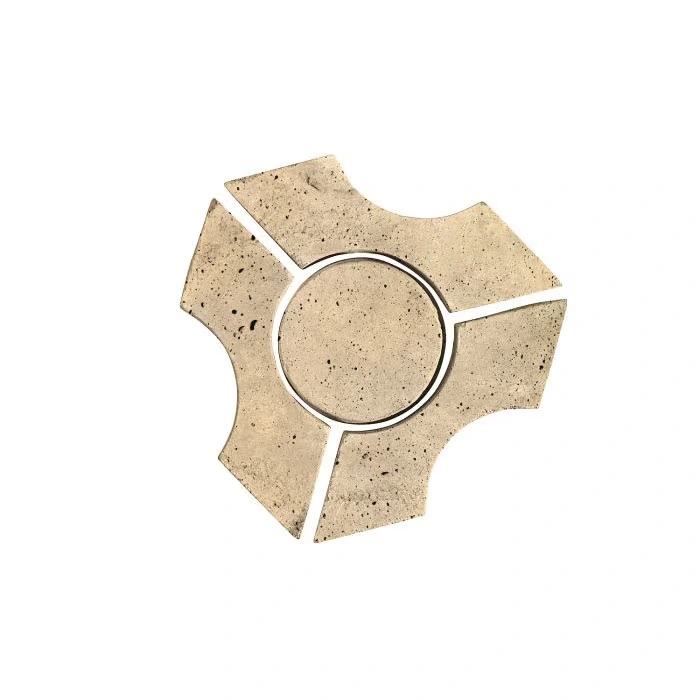 Artillo Arabesque Pattern 9B Concrete Tile Bone