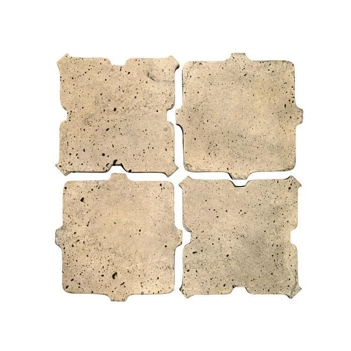 Artillo Arabesque Pattern 11B Concrete Tile Bone