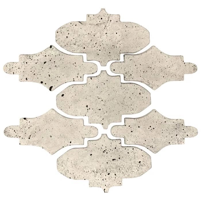 Artillo Arabesque Pattern Mini 14 Concrete Tile Rice