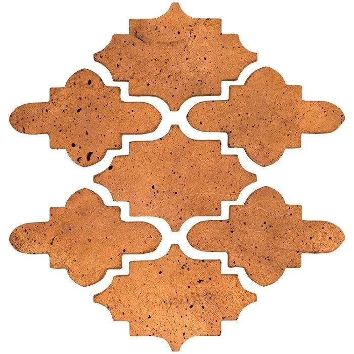 Artillo Arabesque Pattern Mini15 Concrete Tile Artillo Cafe